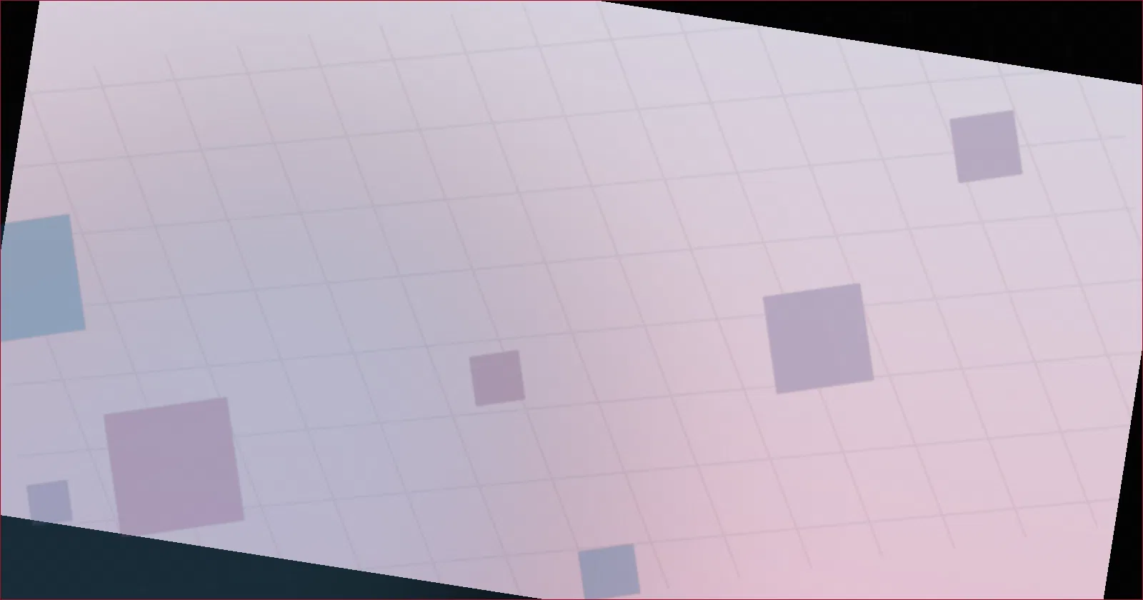 Illustration of a player constructing freely in a sandbox building game